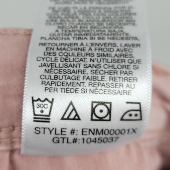 Kensie jeans Womens Effortless Ankle Mid Rise Pink Denim Size 8 - Picture 10 of 16